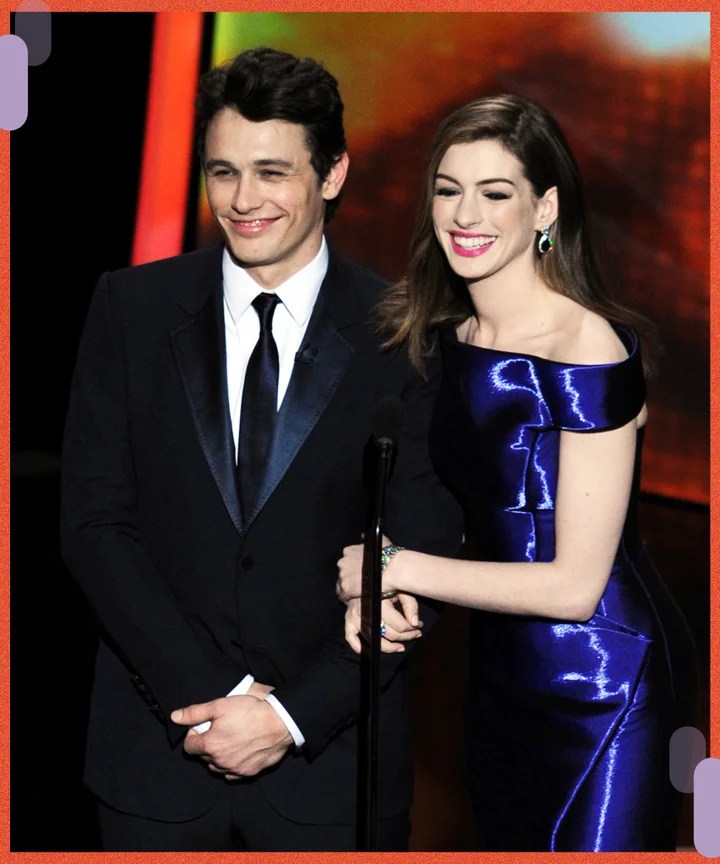 Anne Hathaway Oscar Dress Host