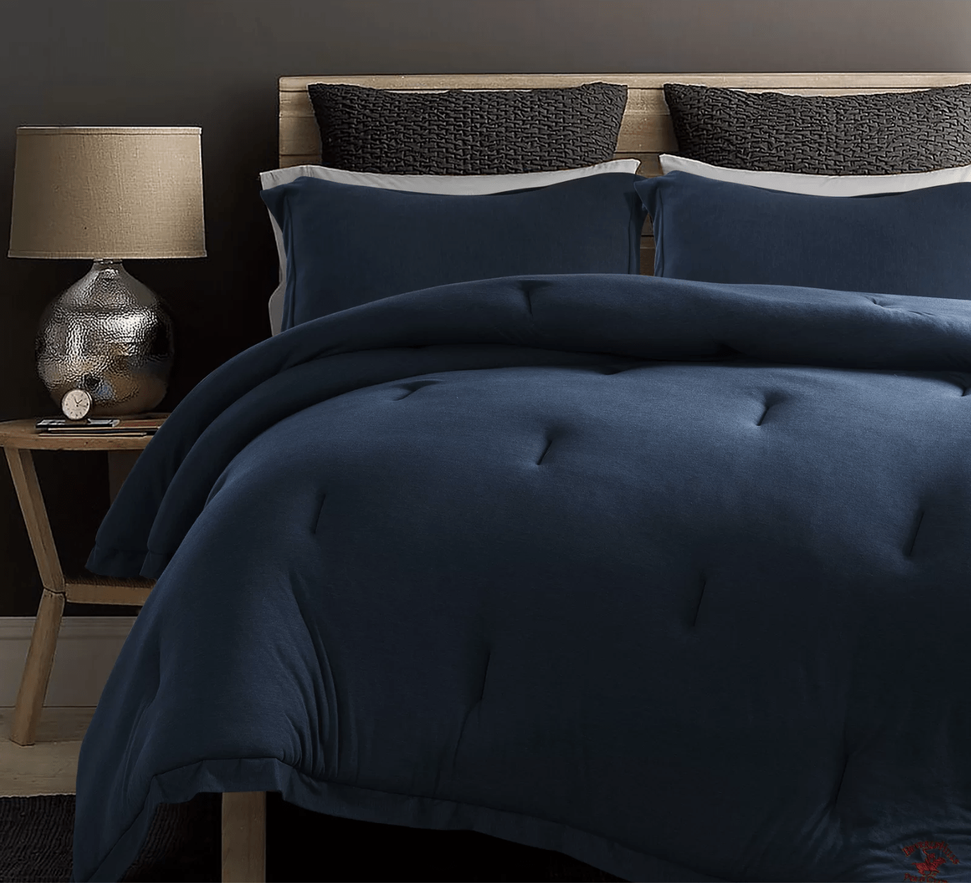 King Size Jersey Knit Comforter Mercury Row + Shevlin Ultrasoft Jersey Knit Reversible Comforter Set