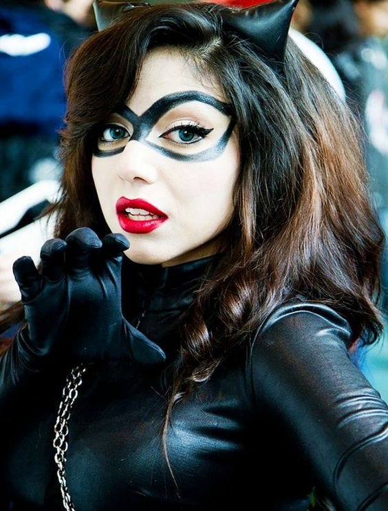 Sexy Catwoman Costume Photos DIY Halloween Ideas