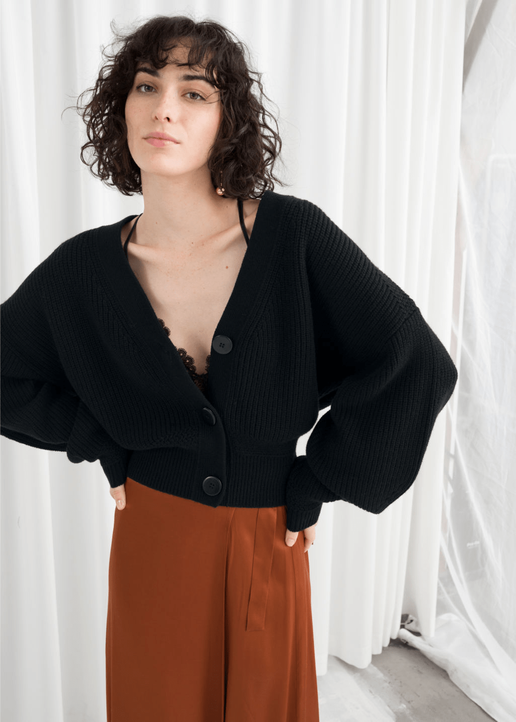 & Other Stories + Cropped Cardigan