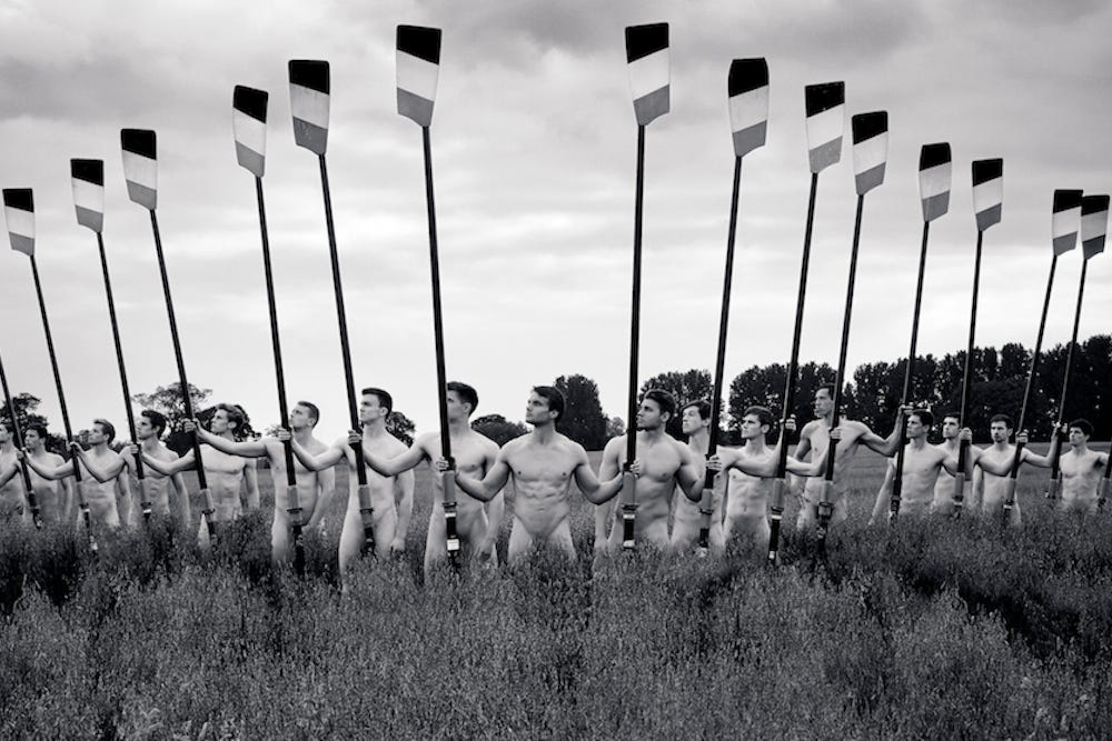 Warwick Rowers Sport Allies Naked Athlete Calendar 2015