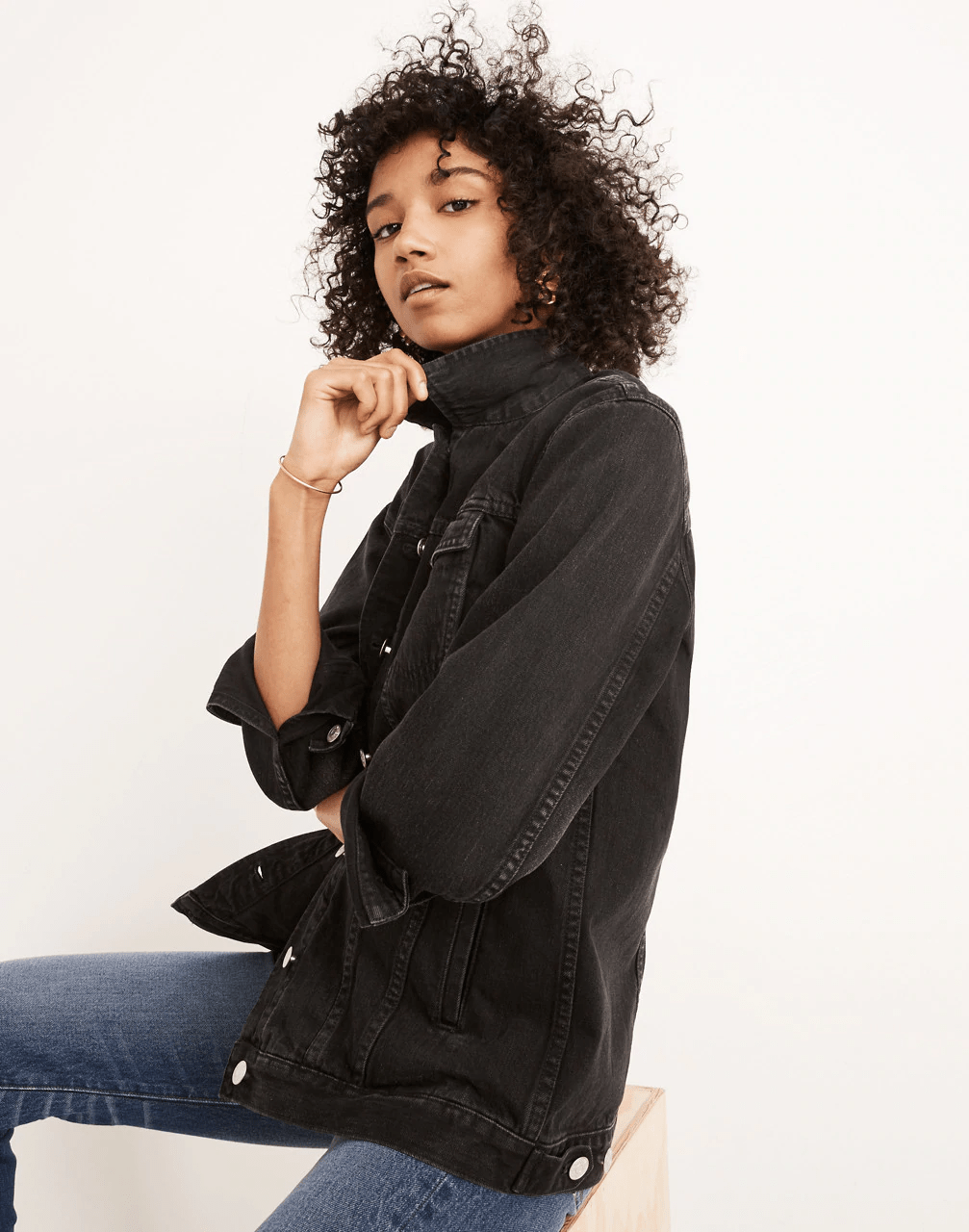Madewell + The Oversized Jean Jacket