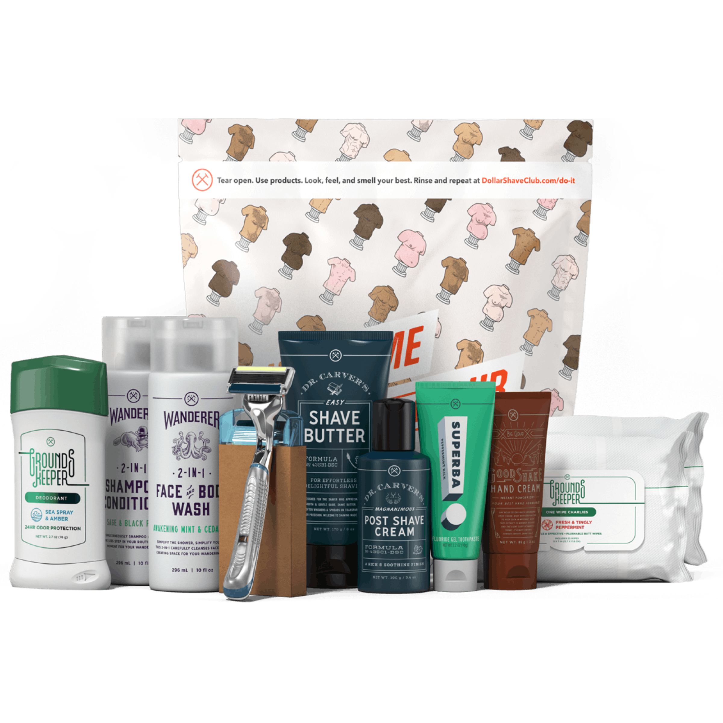 Dollar Shave Club + Dad Bod Gift Set
