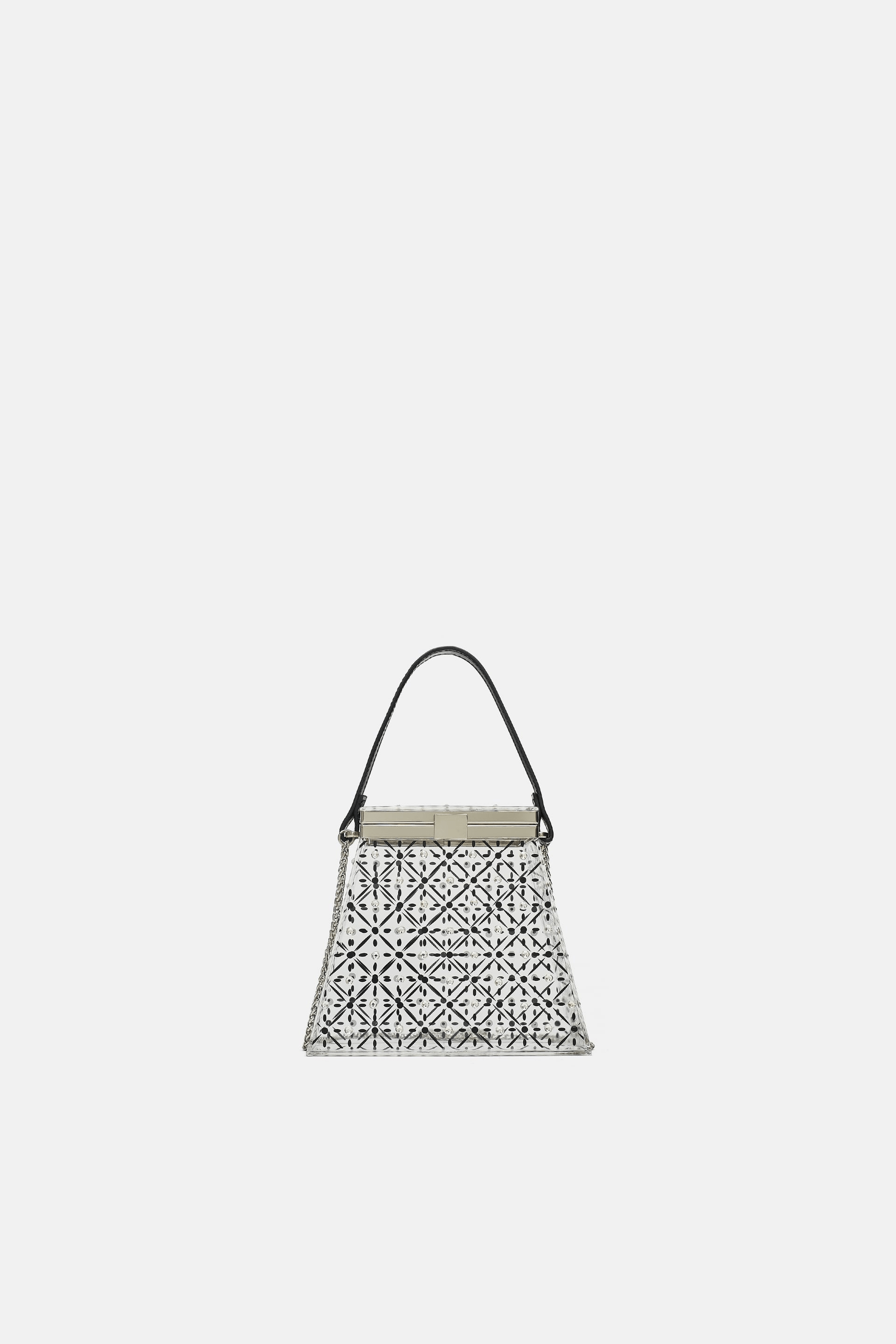 Zara + Box Bag With Sparkly Details