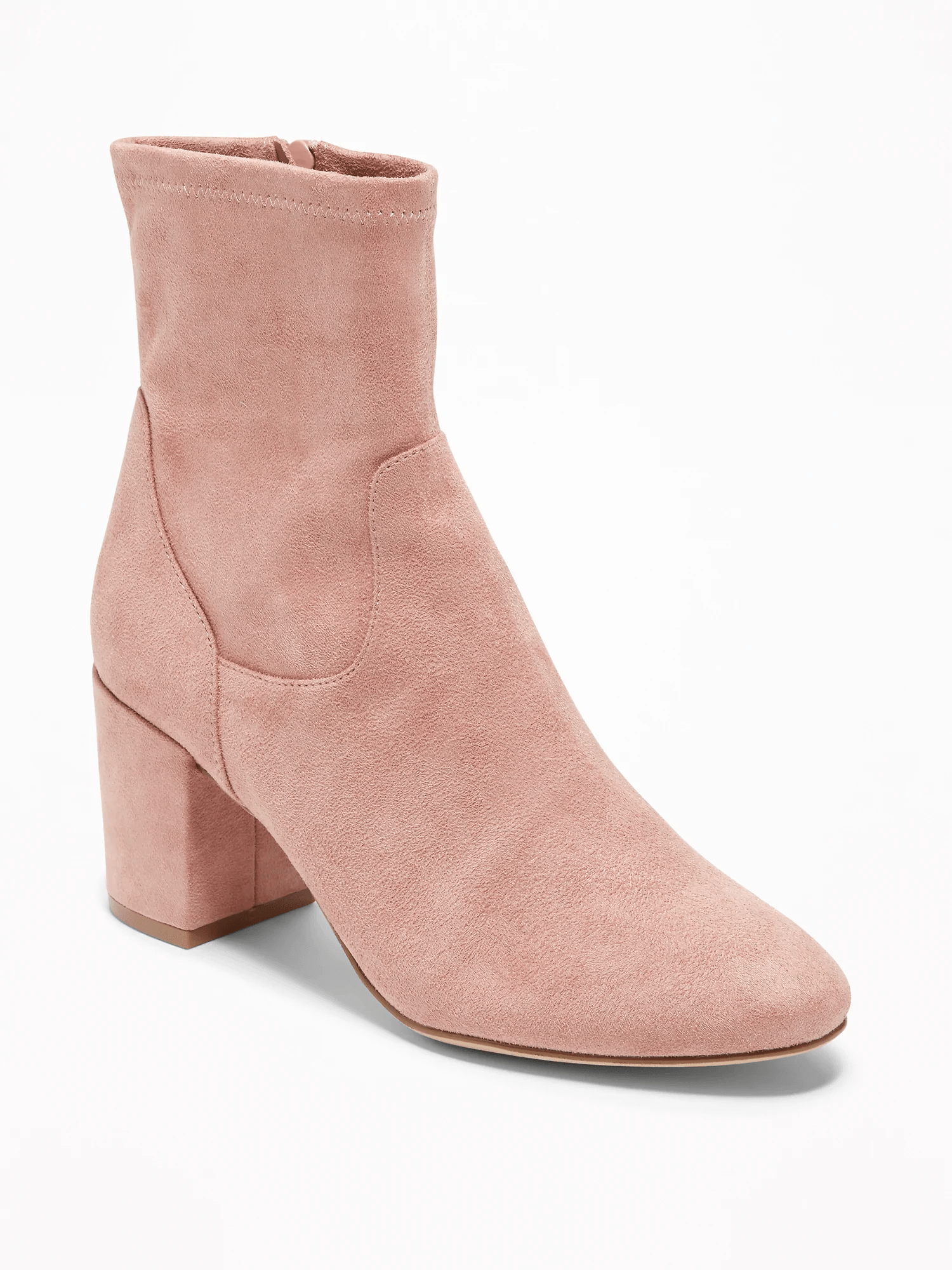 Old Navy + Fauxsuede Slimcalf Blockheel Boots