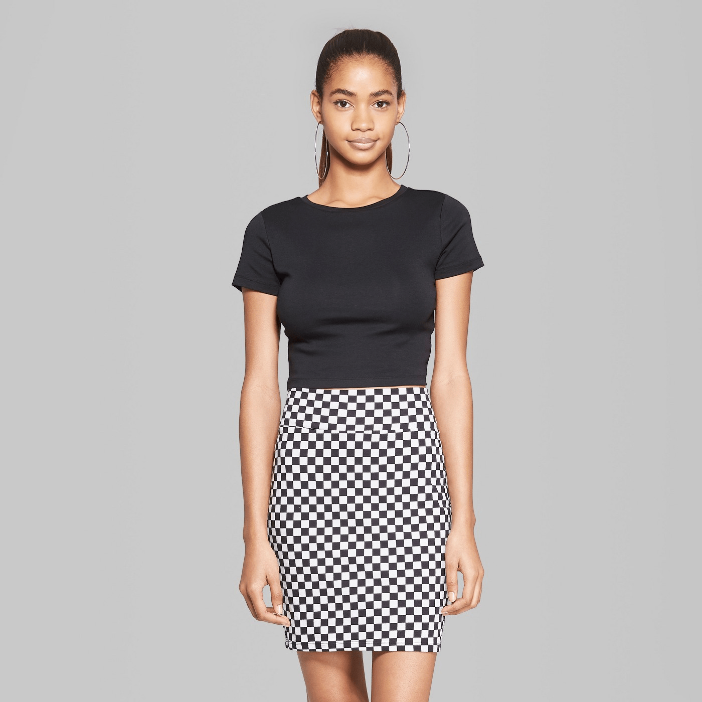 Wild Fable + Short Sleeve Cropped TShirt