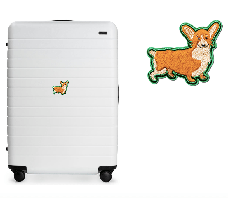 Away + Apply Yourself Leather Luggage Stickers