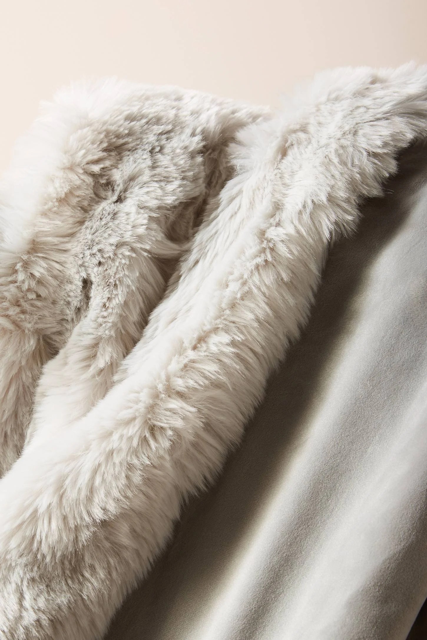 Fireside Faux Fur Throw Blanket
