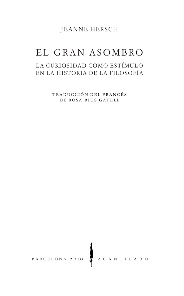 EL GRAN ASOMBRO