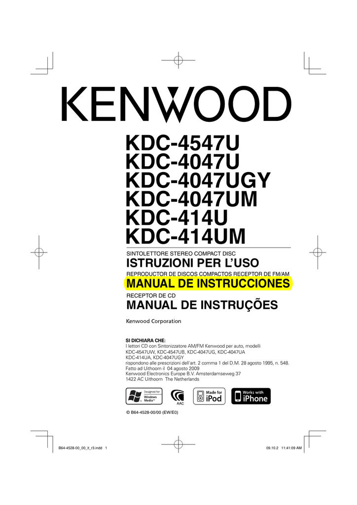 Manual de instrucciones
