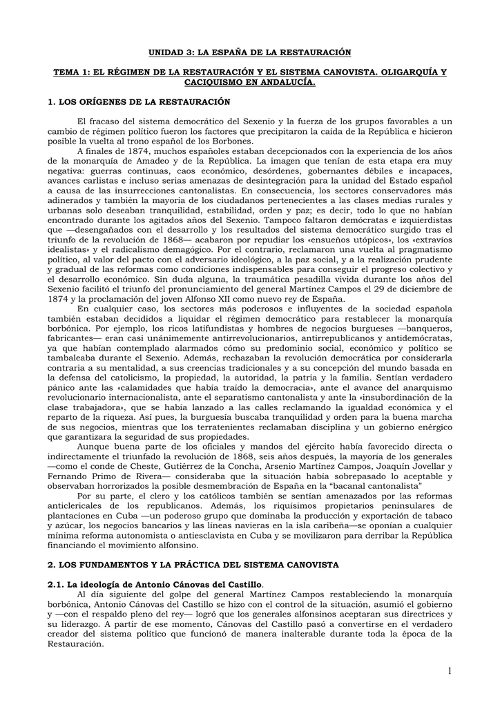 La Reconquista. El concepto de España: Unidad y.