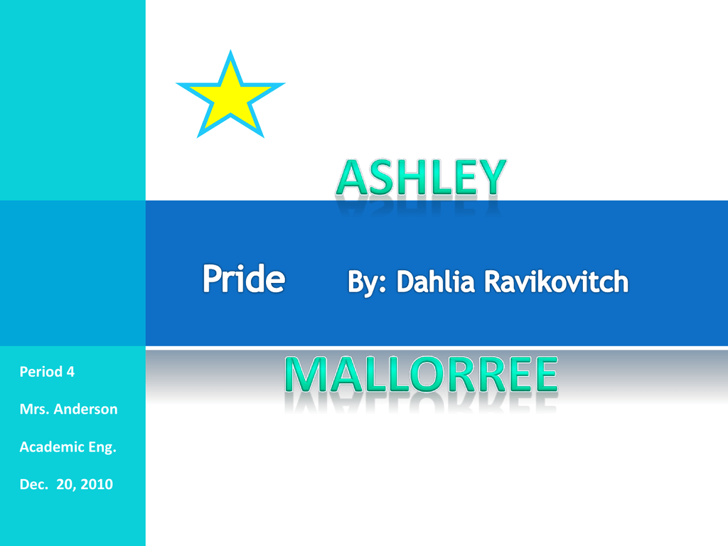 Pride ByDahlia Ravikovitch