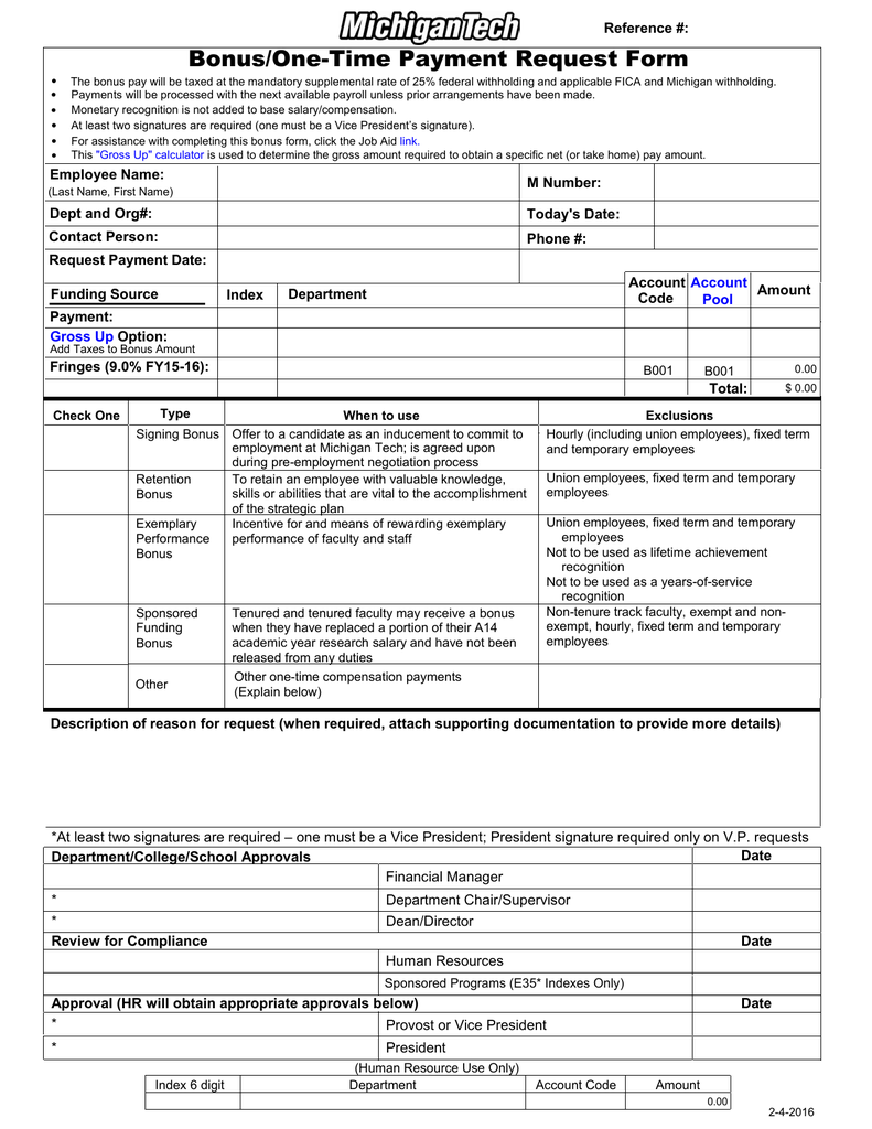 Payment Reference