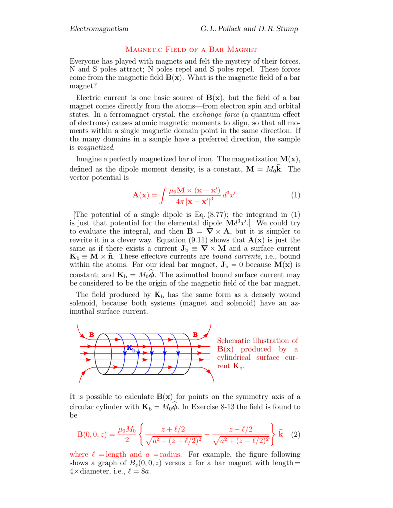 Pollack G. L., Stump D. R. Electromagnetism ( AW,.