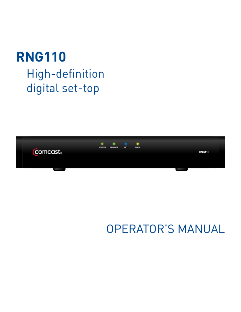 RNG110 Comcast