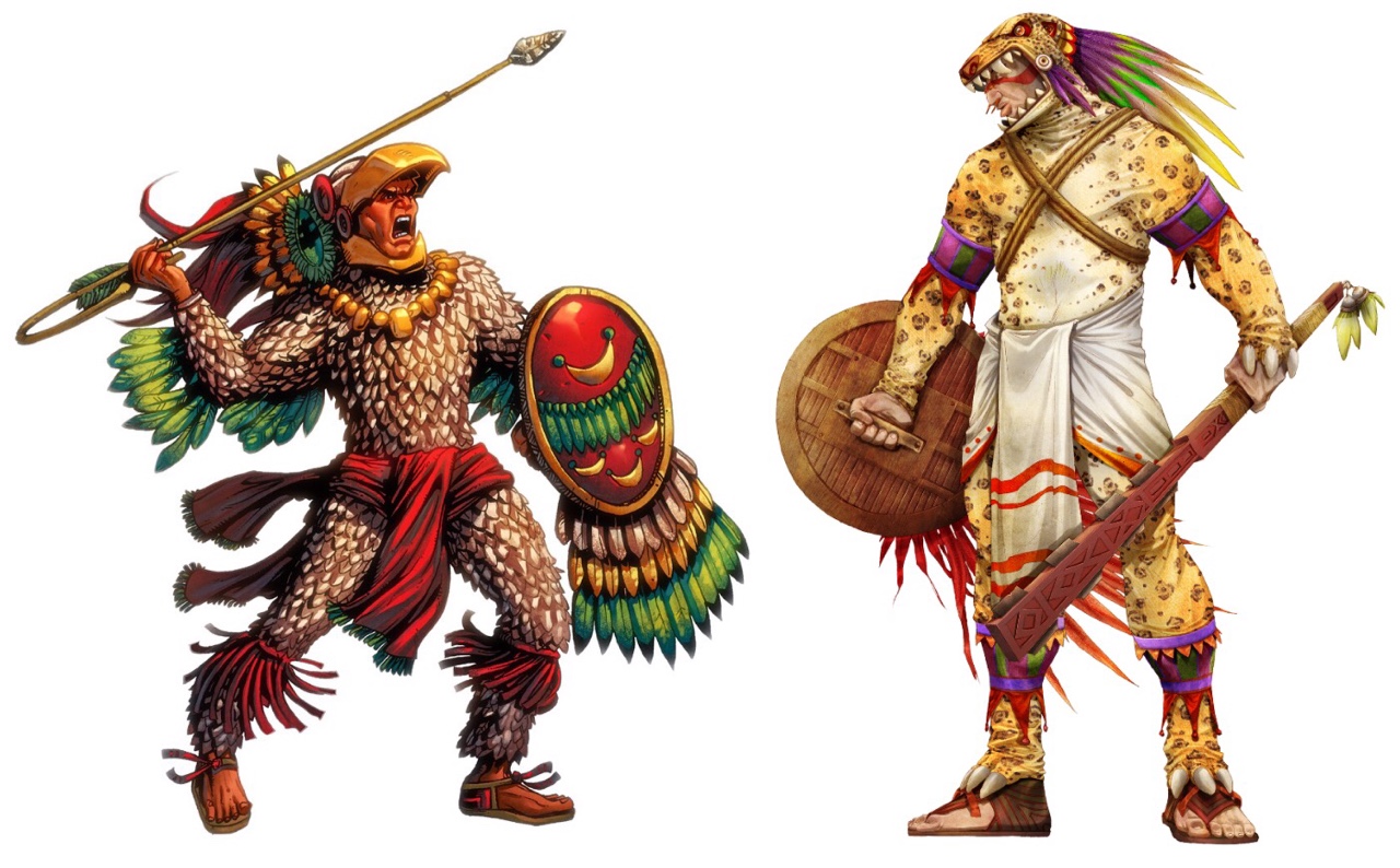 Aztec Jaguar Warriors Carinewbi