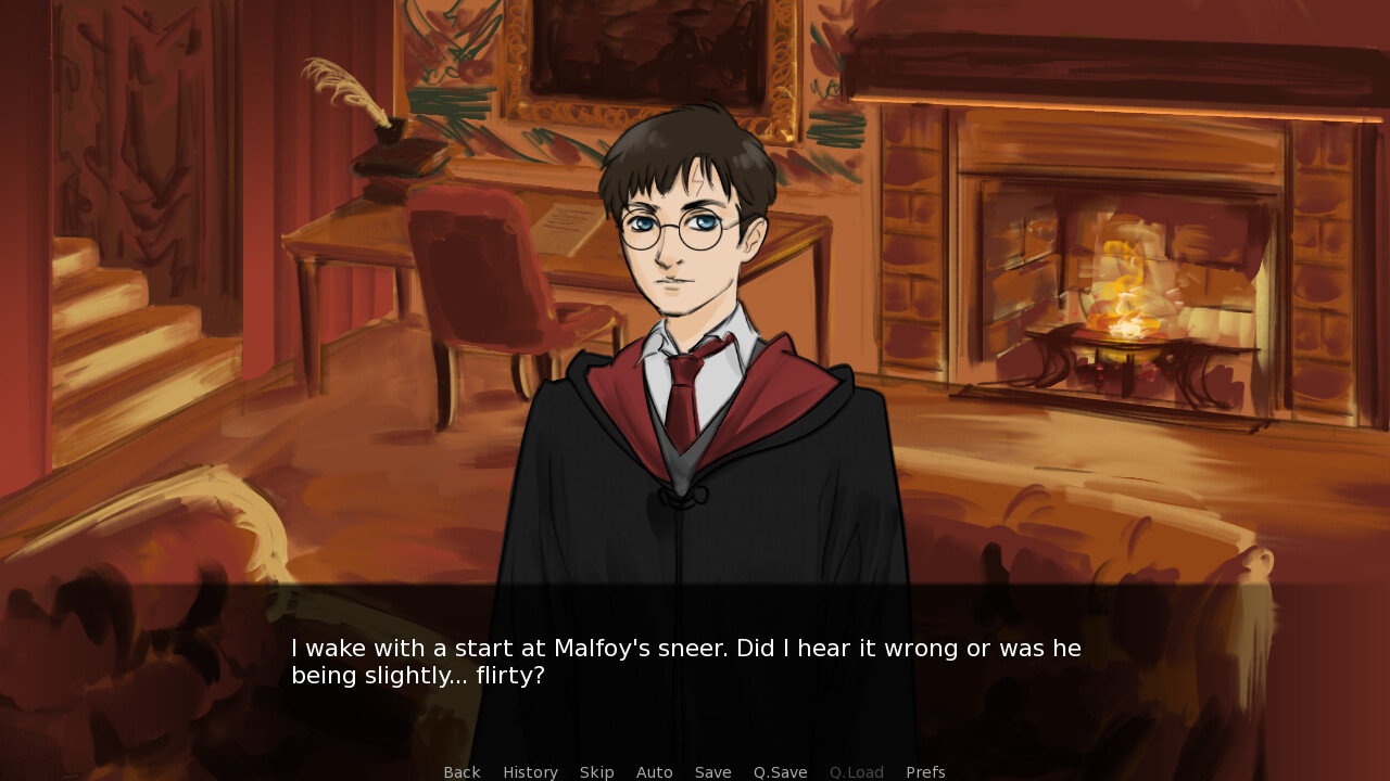 Harry Potter and the NLP Generated Visual Novel vndb