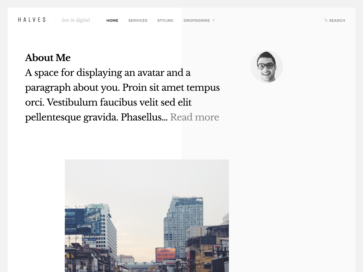 A well designed, blogging theme with multiple layouts and theme options.