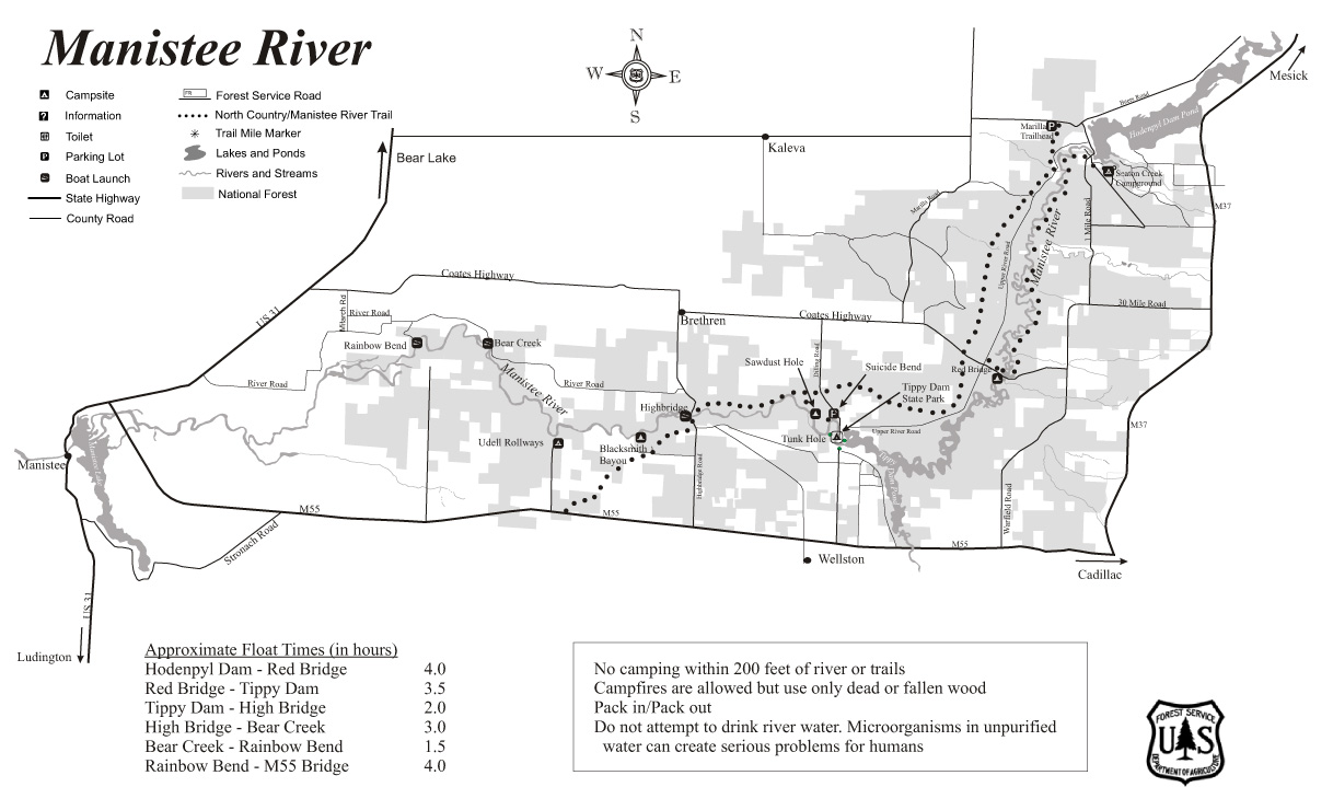 Manistee_River.cdr Manistee County Tourism Manistee, Michigan
