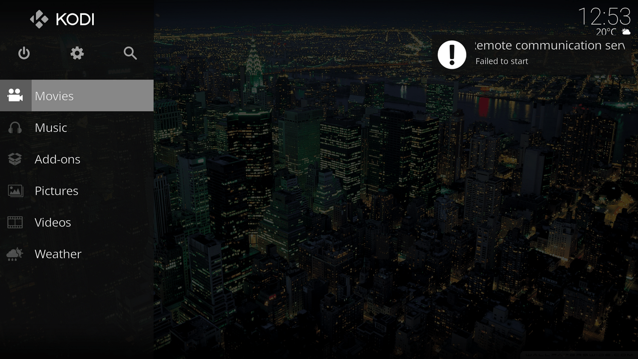 Remote communication server failed to start? Solved Kodi CoreELEC