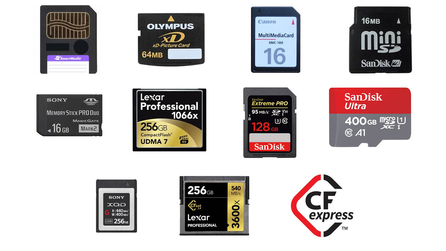 Memory cards past, present and future What you need to know about the