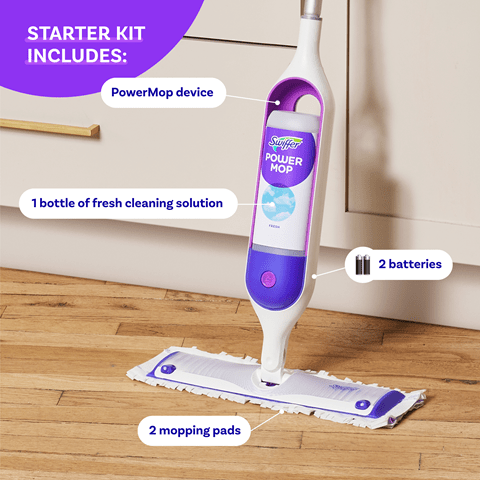 The New Swiffer PowerMop Helps You Mop Smarter So You Can Say Goodbye