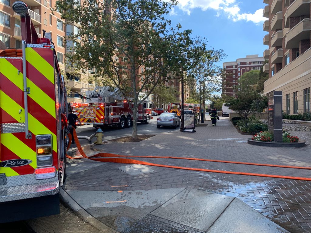 JUST IN ACFD on Scene of Apartment Fire in Virginia
