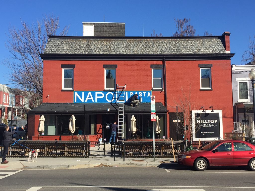 Hilltop Bar & Grill Napoli Pasta Bar PoPville