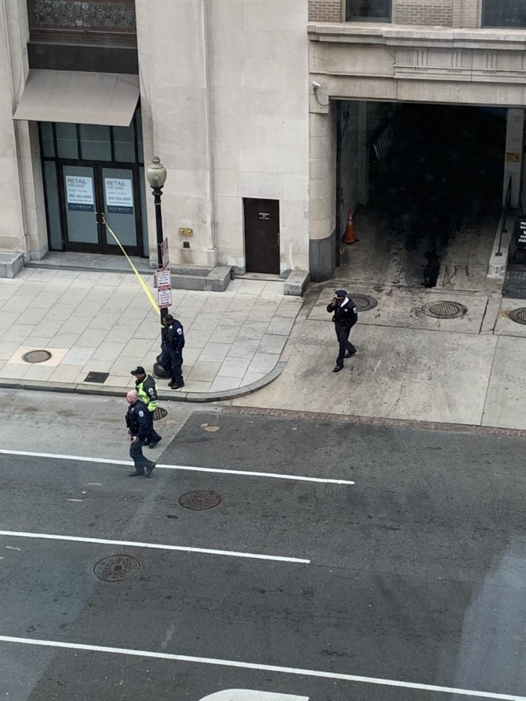 Huge Police/Emergency Response around 14th and New York Ave, NW PoPville