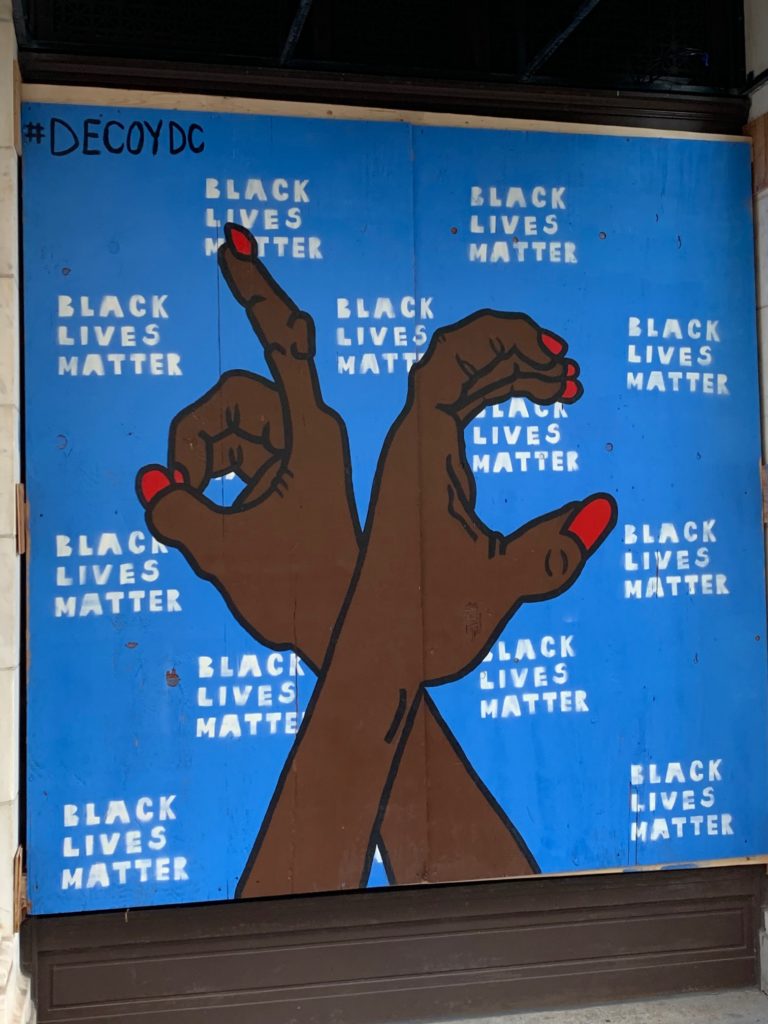 Boarded Up BLM Murals PoPville