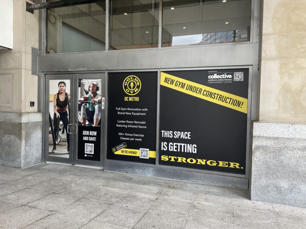 Gold’s Gym opening this September in Dupont Circle (Farragut North