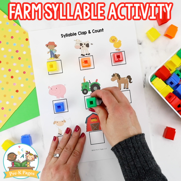Farm Theme Activities for Preschool