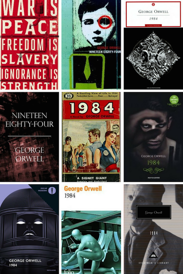 1984 By Orwell, In Covers