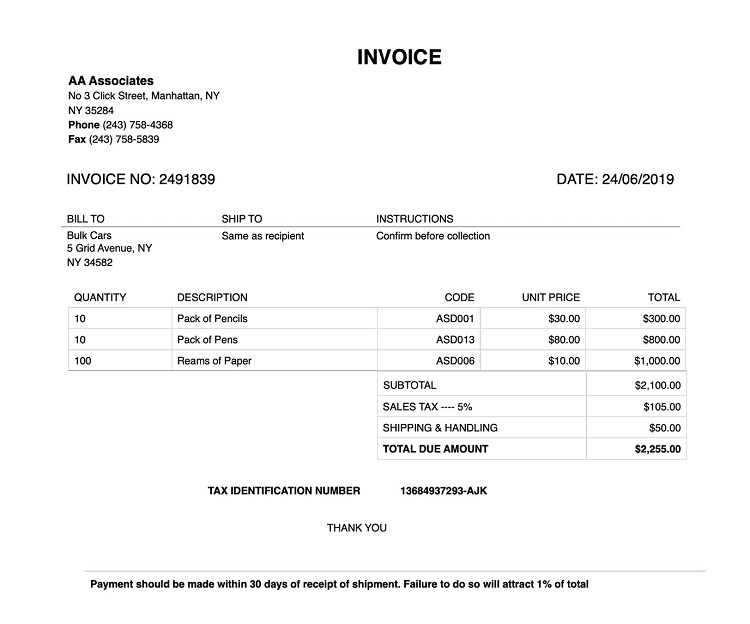 How to Create Invoice With/Without Logo PDF.co