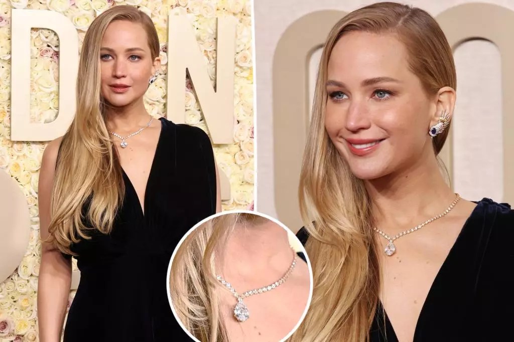 Jennifer Lawrence Shines at Golden Globes 2024: A Fashion Icon Returns