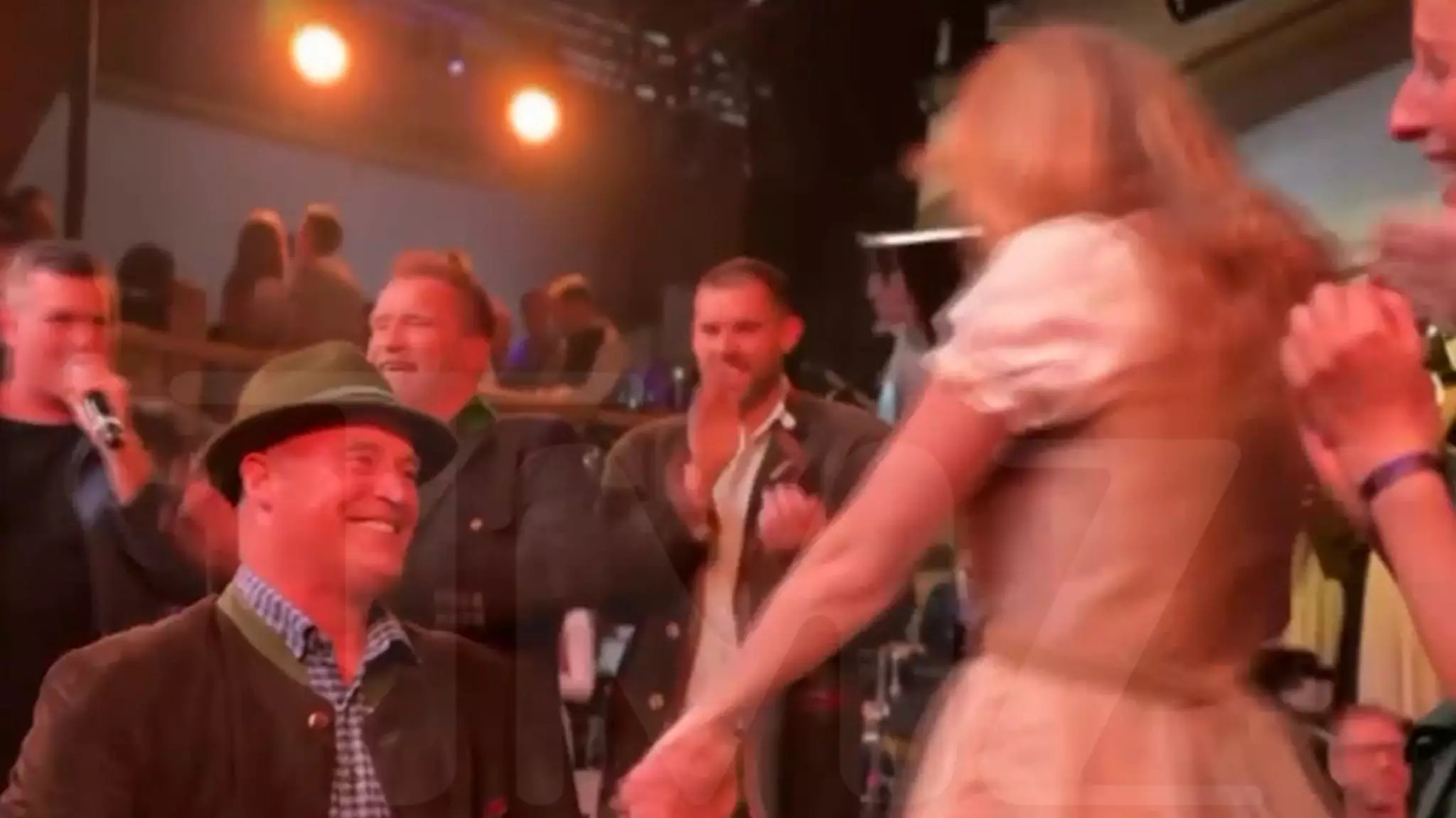 The Multifaceted Arnold Schwarzenegger Plays Cupid for Matt Iseman