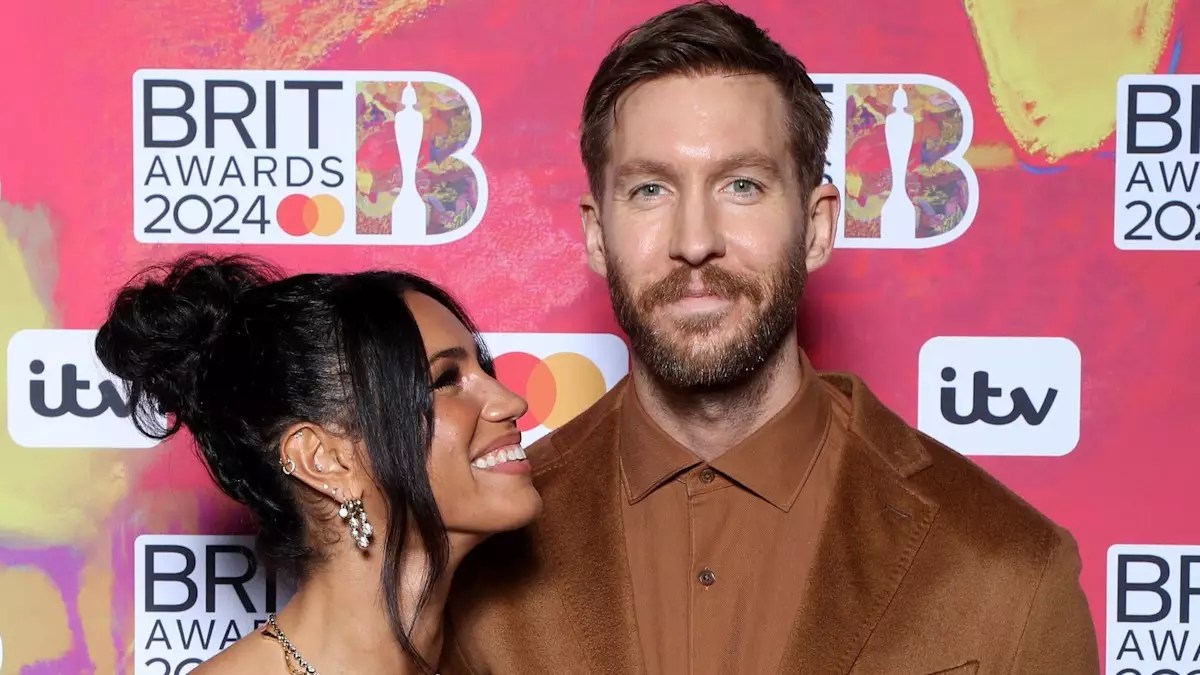 Calvin Harris Honored at the Brit Awards