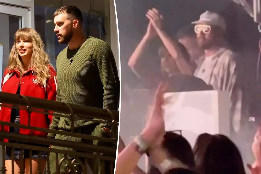 Lovebirds Taylor Swift and Travis Kelce spotted at Coachella