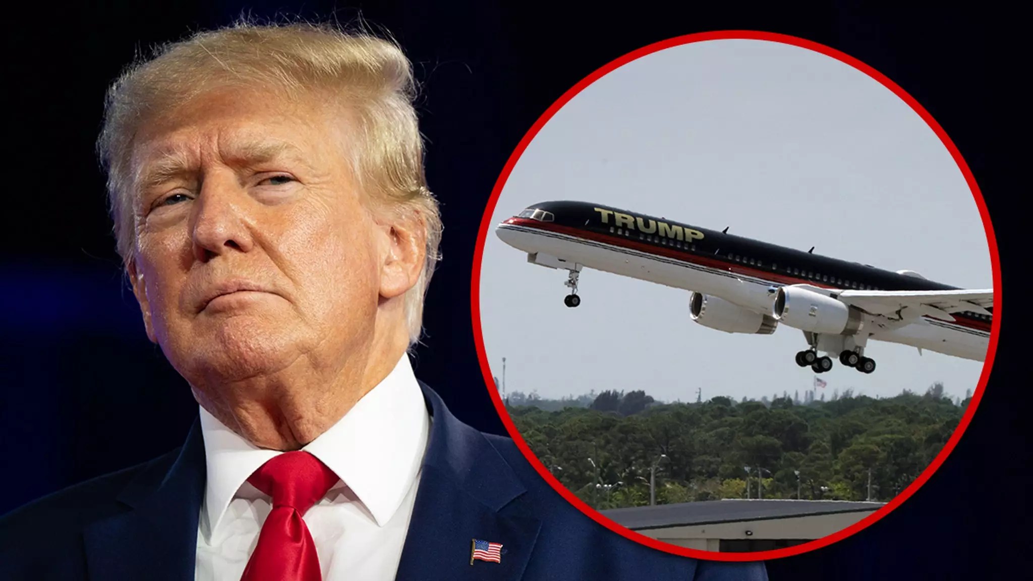 Donald Trump’s Private Jet Involved in Minor Collision