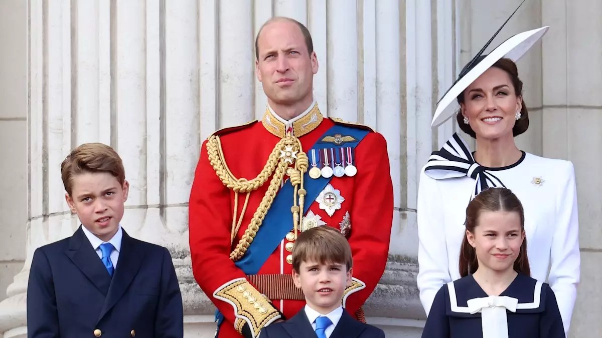The Royal Family at Trooping the Colour