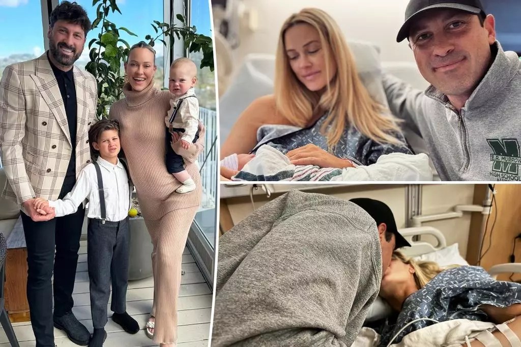 Peta Murgatroyd and Maksim Chmerkovskiy Welcome Their Third Baby Boy