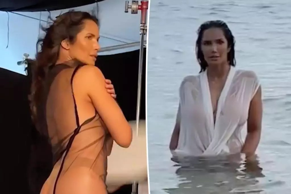 Padma Lakshmi Sizzles in Pirelli Calendar Shoot
