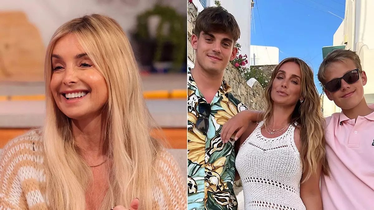 A Glimpse Into Everyday Joys: Louise Redknapp and Her Sons