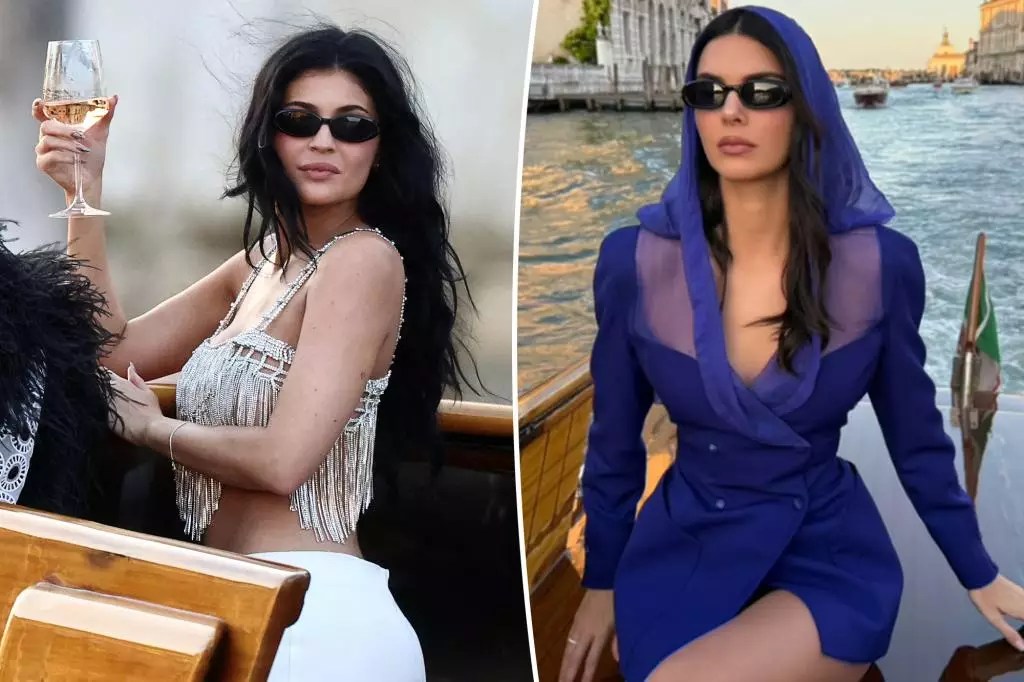 Unpacking Jenner Style: Bold Glamour Meets Controversy at a Star-Studded Wedding