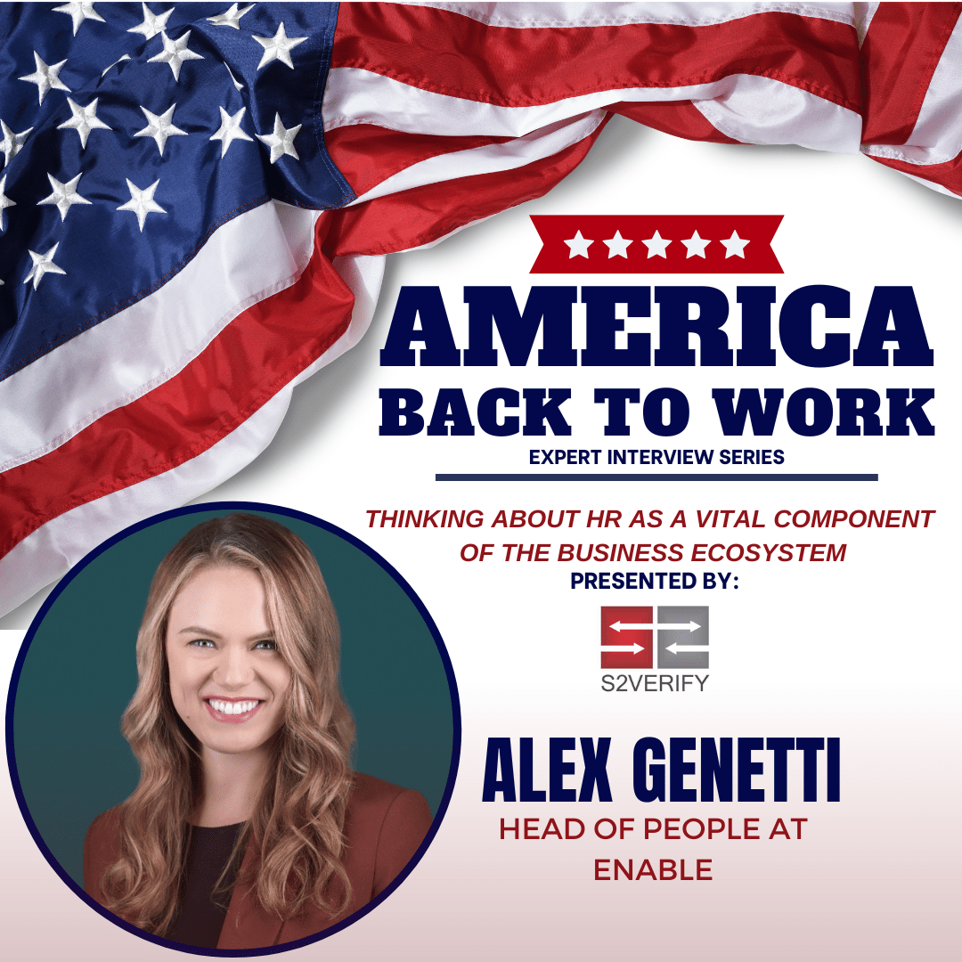 America Back to Work Alex Enable