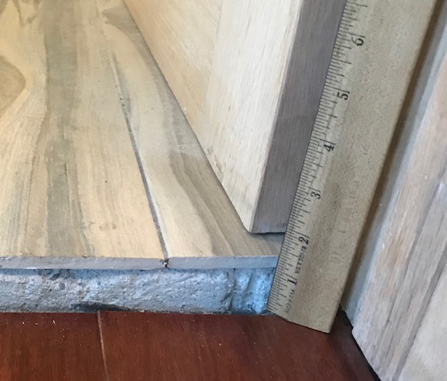 National Guard Products 8132 96" Mill Aluminum Threshold Transition Strip