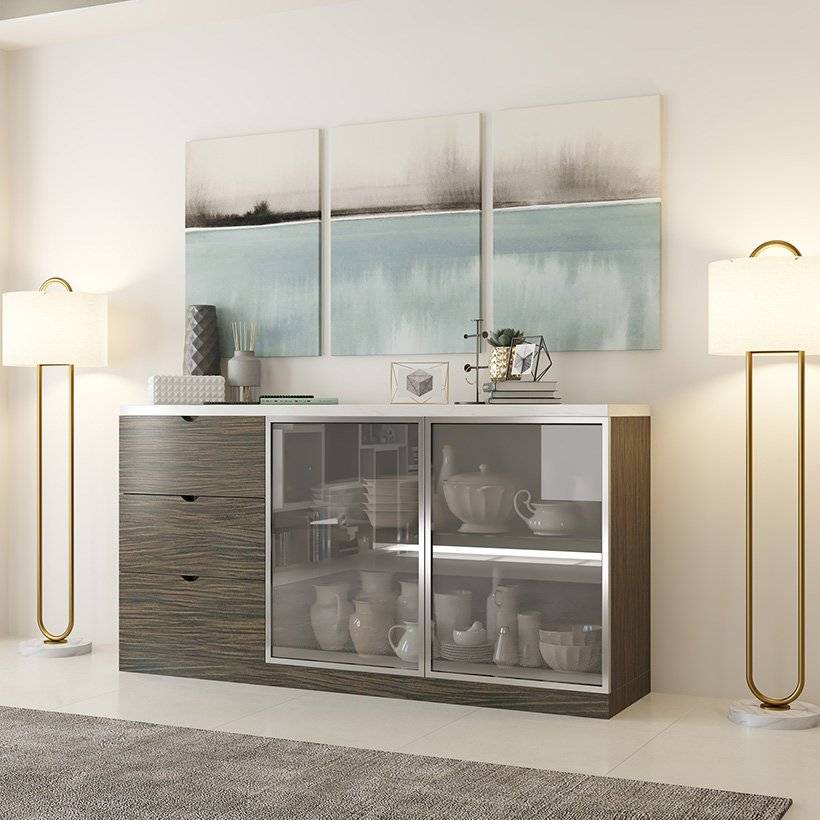 Latest Crockery Unit Designs For Dining Room Design Cafe