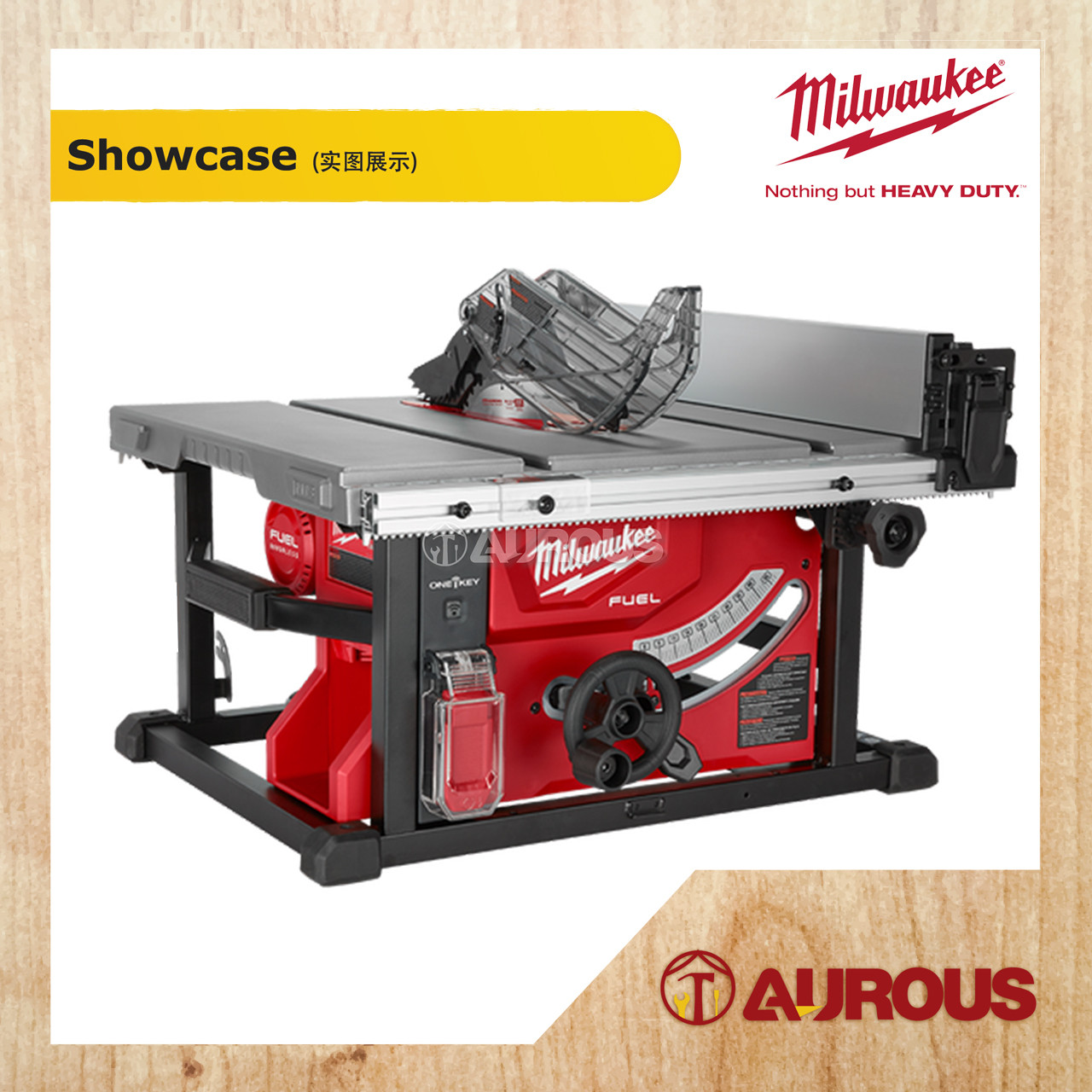 MILWAUKEE M18 FUEL 210MM TABLE SAW & TABLE SAW STAND M18 FTS2100 (BARE