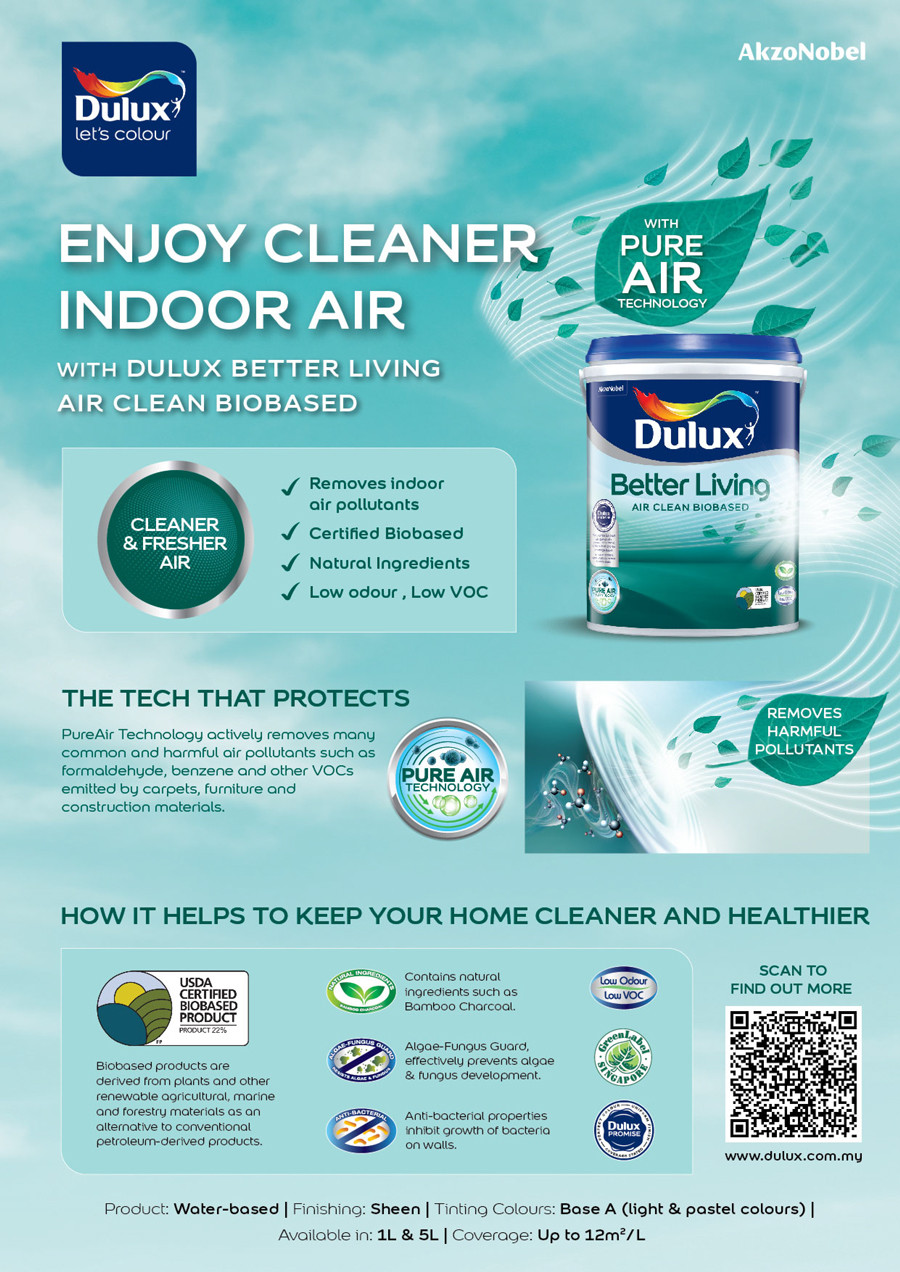 5 LITRE DULUX BETTER LIVING AIR CLEAN BIOBASED PURE AIR (P2) Aurous