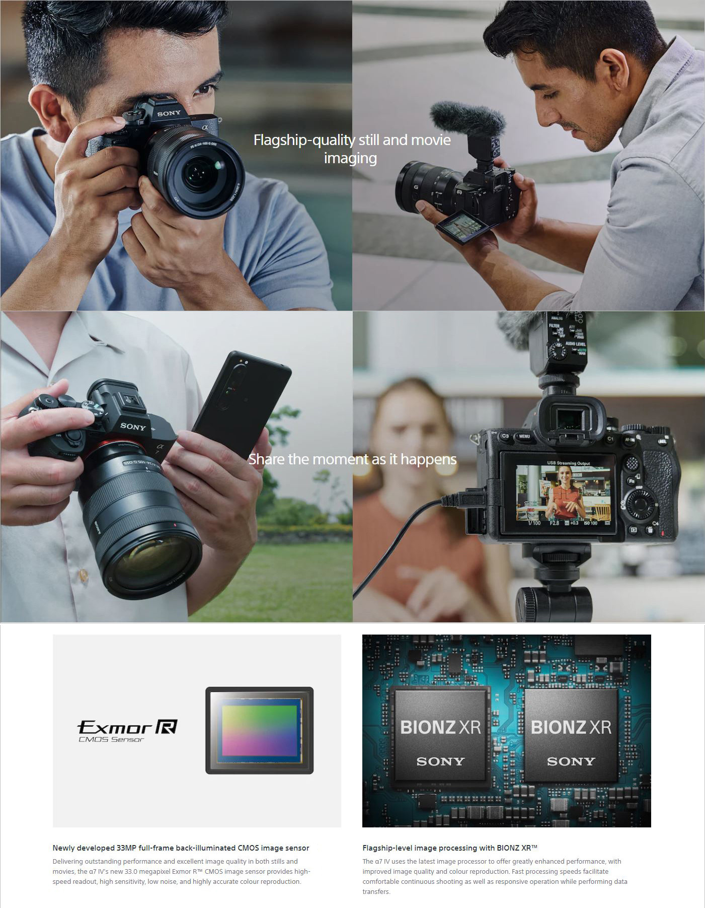 Sony a7R V / ILCE7RM5 fullframe highresolution Mirrorless Camera